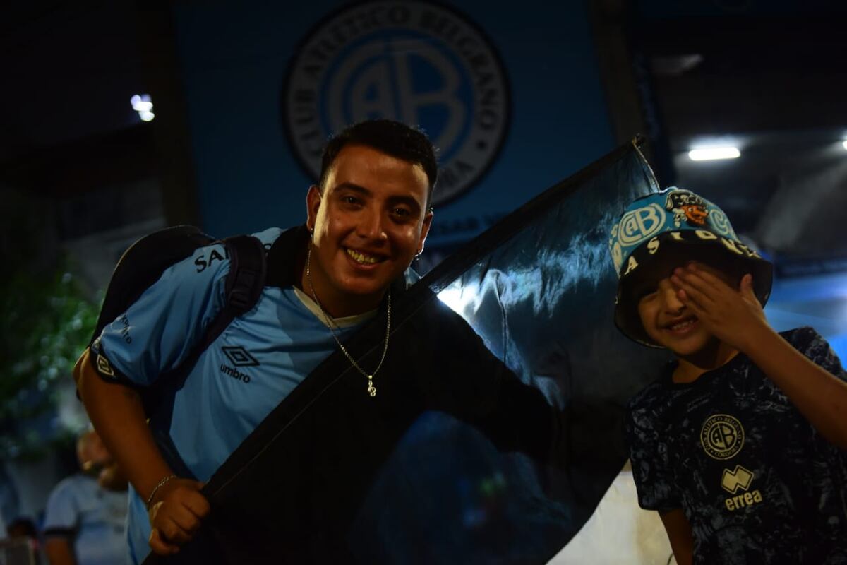 Cara 'e cancha de Belgrano en la previa del partido con Barracas Central. (Javier Ferreyra / La Voz)