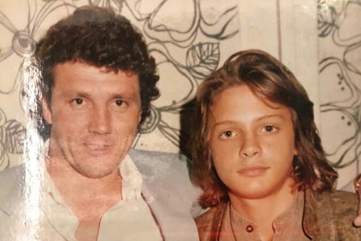 Luis Miguel, junto al empresario de espectáculos Raúl Gianre (Gentileza Raúl Gianre)