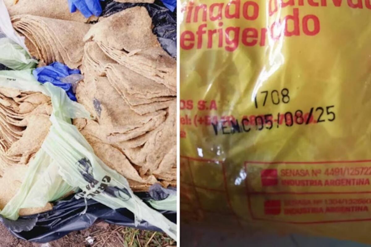 Escándalo en Santiago del Estero. Detuvieron a un vendedor ambulante por hacer milanesas y chorizos con papel higiénico. (Gentileza El Litoral)