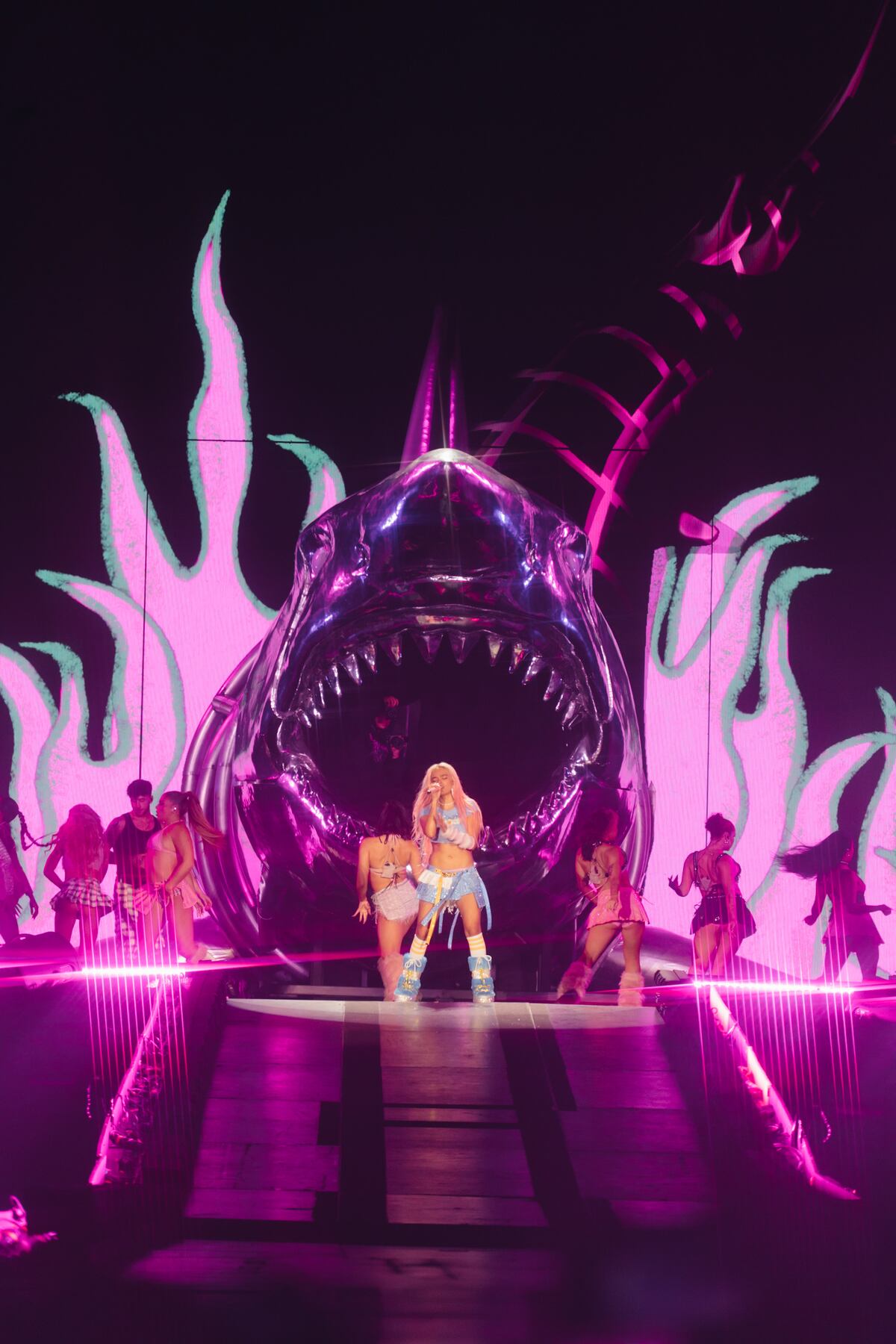 Karol G en Vélez. Un show de altísima factura. (Gentileza Dale Play)