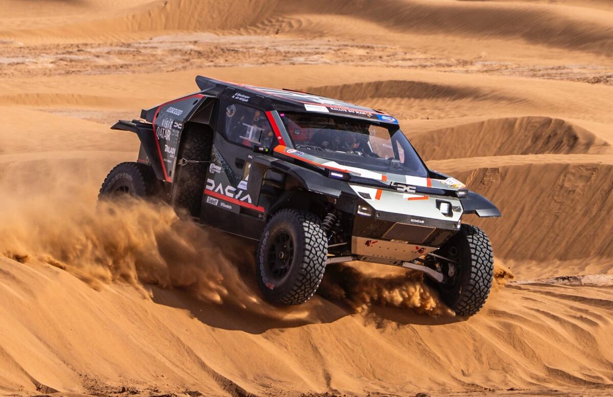 El Dacia Sandrider debutó en el Dakar 2025. (Dakar)