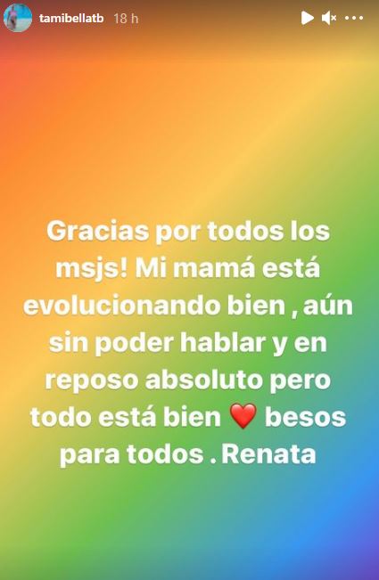Instagram de Tamara Bella