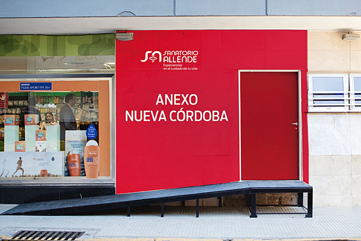 Anexo ubicado en Sanatorio Allende sede Nueva Córdoba. / Sanatorio Allende