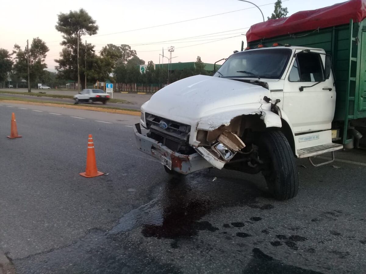 Daños tras el choque. (Policía)