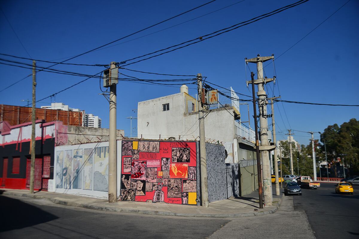 Murales del pasaje Garibaldi. (Pedro Castillo / La Voz)