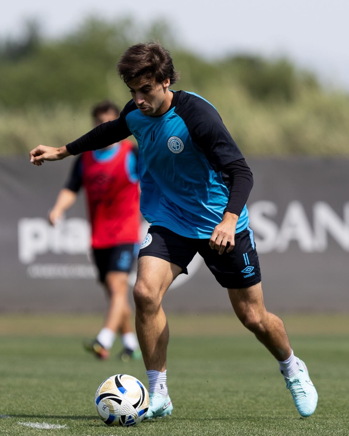 Belgrano volvió a los entrenamientos tras la gran victoria ante Boca. (Prensa Belgrano).
