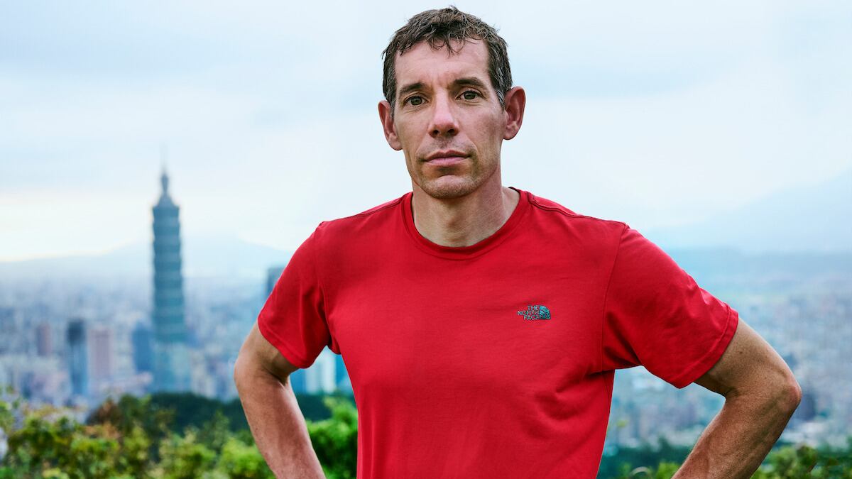 Alex Honnold al Taipei 101.