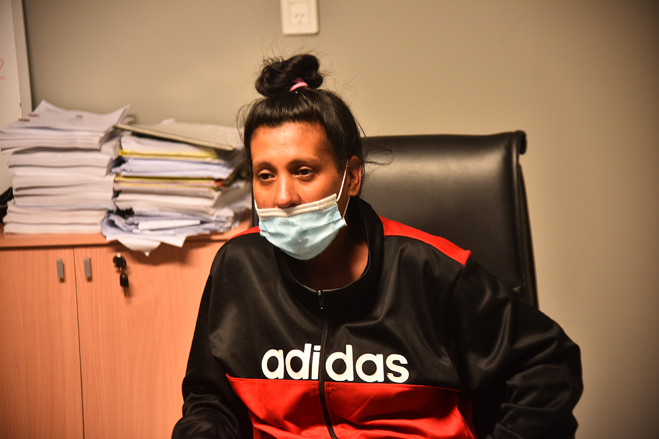 testimonio de Sonia Torres la abuela de una beba que nacio en el neonatal y tuvo problemas Foto: (Pedro Castillo / La Voz)