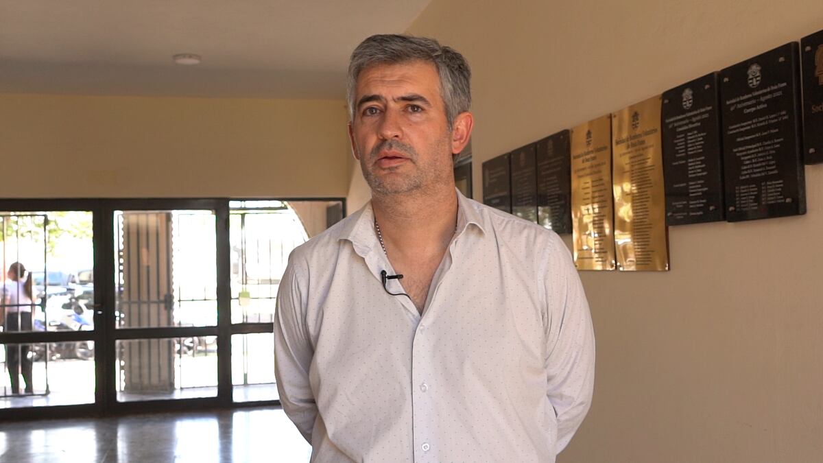 Pablo Gorosito. Presidente del Colegio de Abogados de Deán Funes.