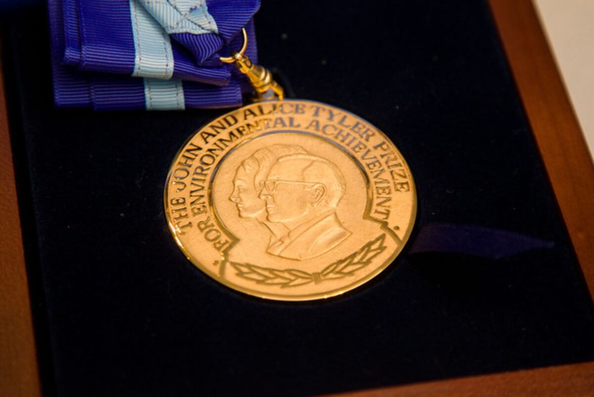 El Premio Tyler al Logro Ambiental es el más prestigioso del mundo. (Tyler Prize)
