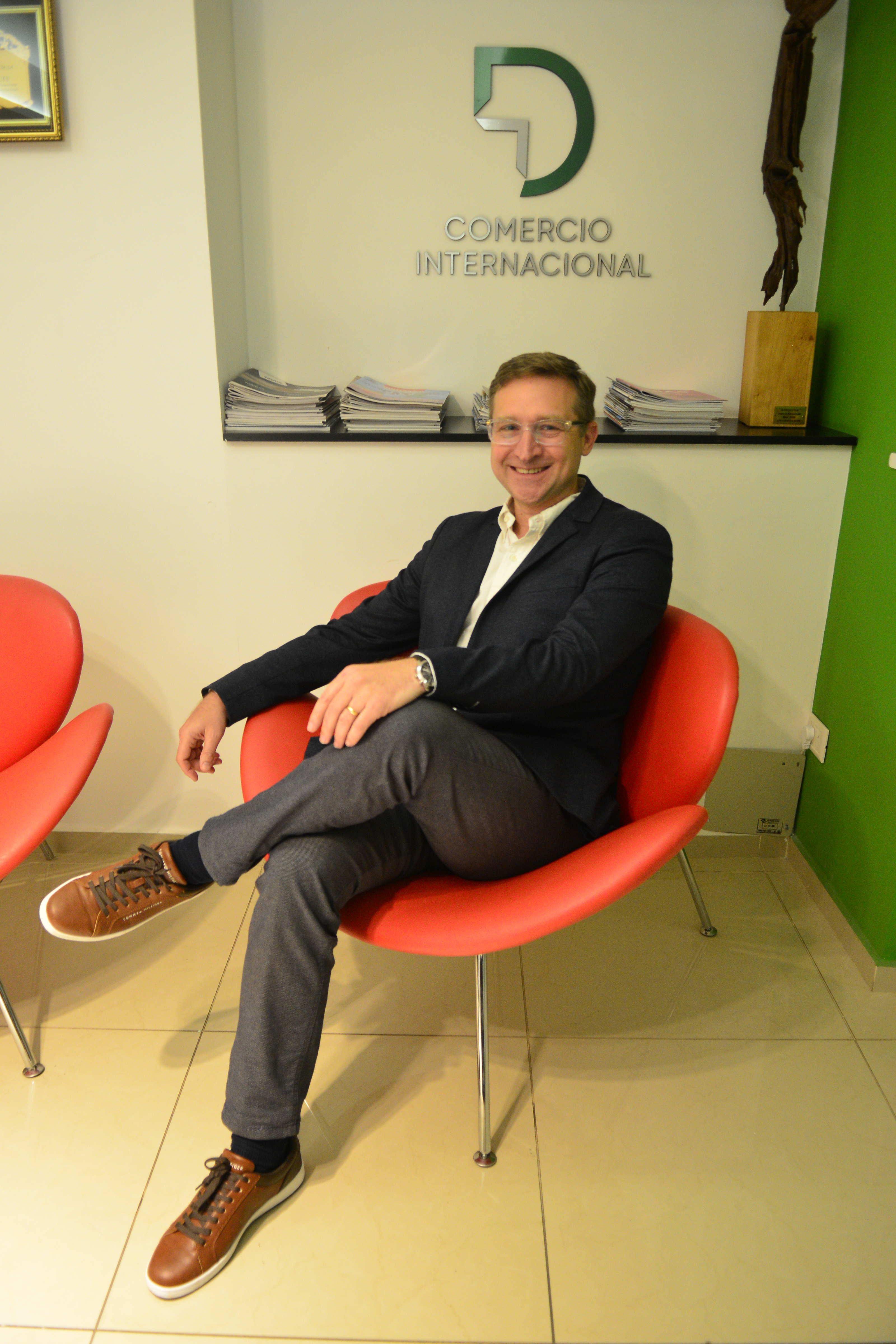 Este año, Daniel Griboff cumple 20 años en el comercio exterior (Javier Ferreyra)