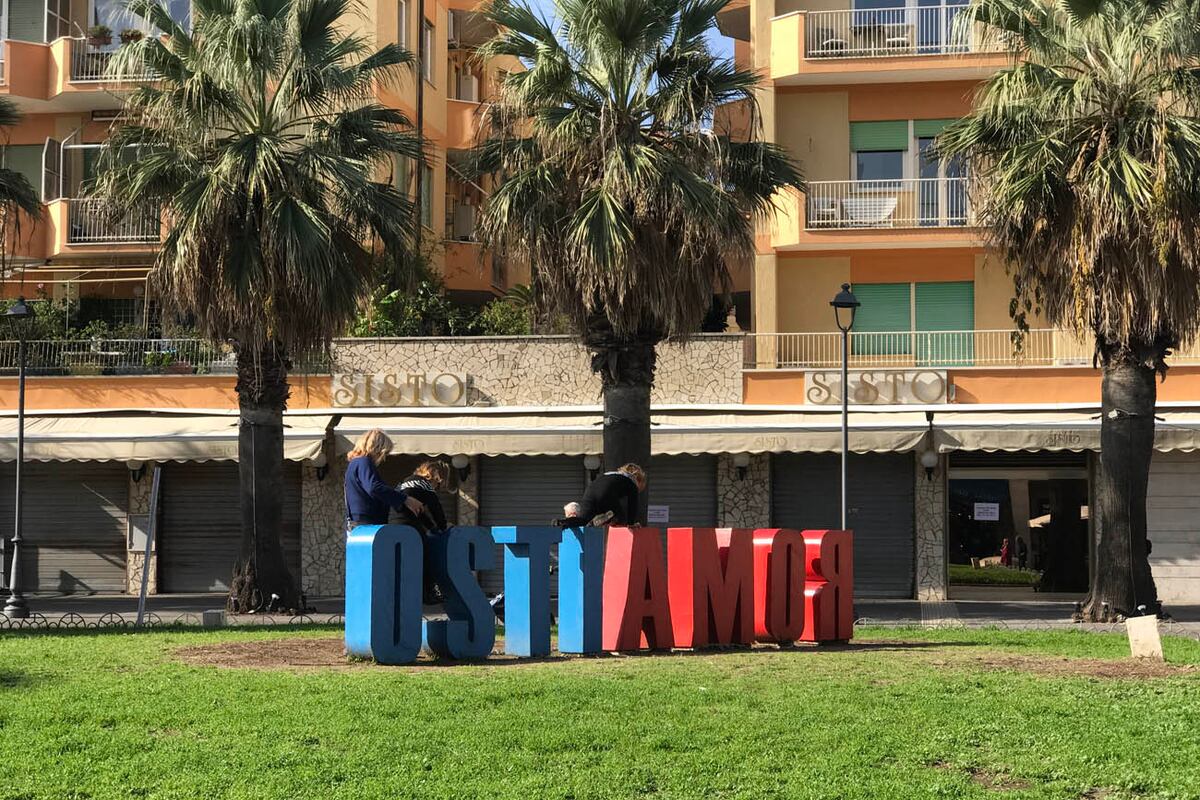 Ostia, Italia.