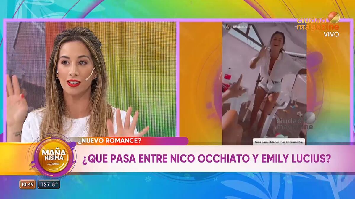 Nico Occhiato y Emily Lucius, ¿un nuevo romance?