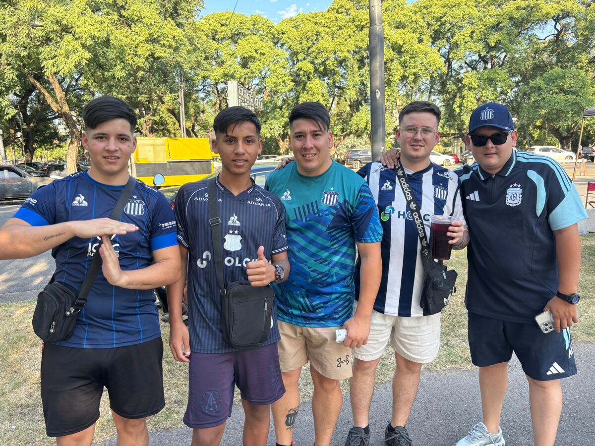 Talleres en Rosario: el tradicional Cara ‘e Cancha. (La Voz)