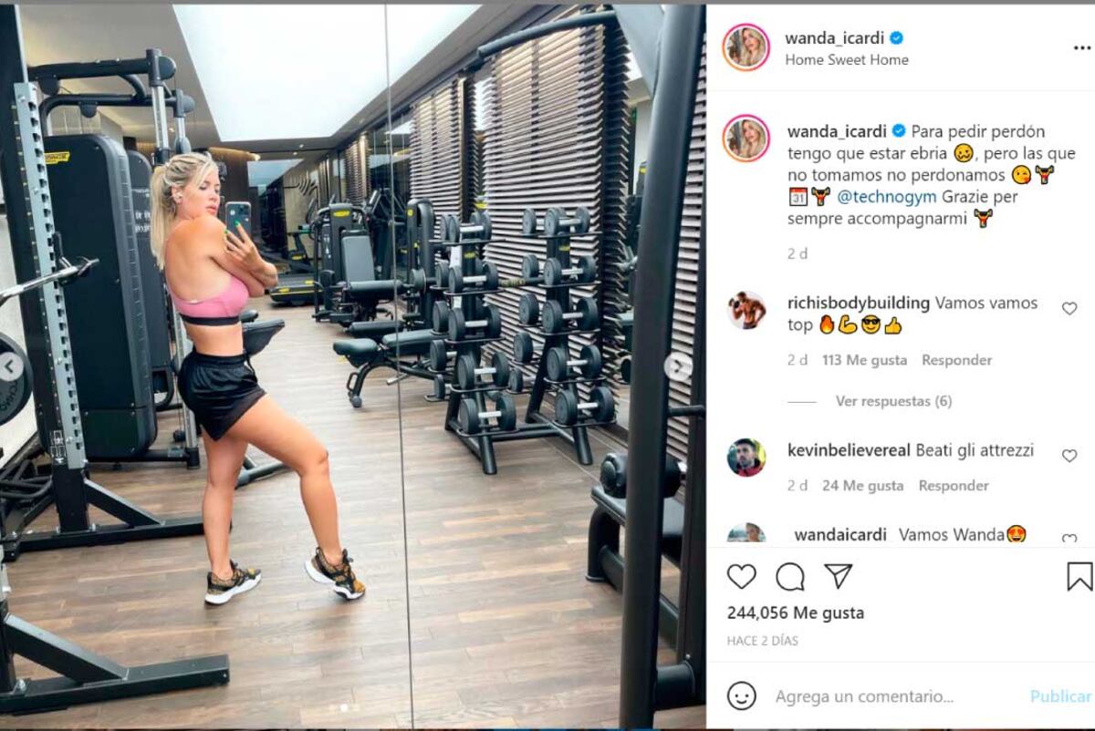 (Instagram Wanda Nara)