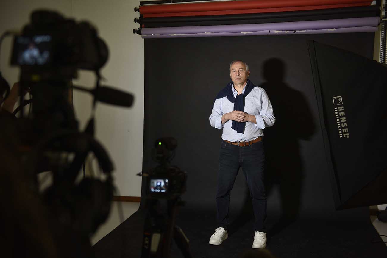 Hector Baldassi en Voz y Voto. (Ramiro Pereyra / La Voz)