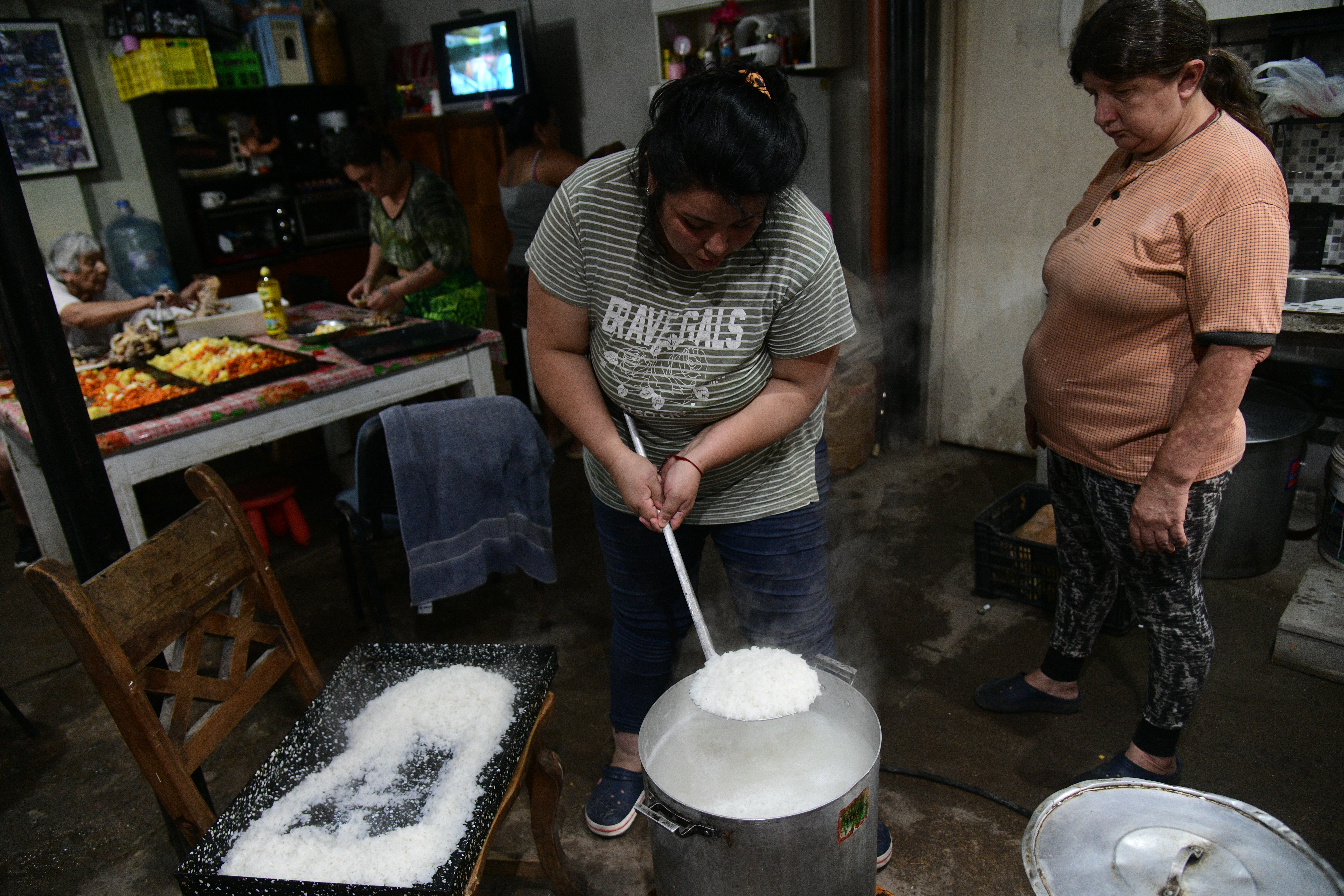 El 19,8 % de las familias necesitó ayuda para alimentarse. (Javier Ferreyra / La Voz)