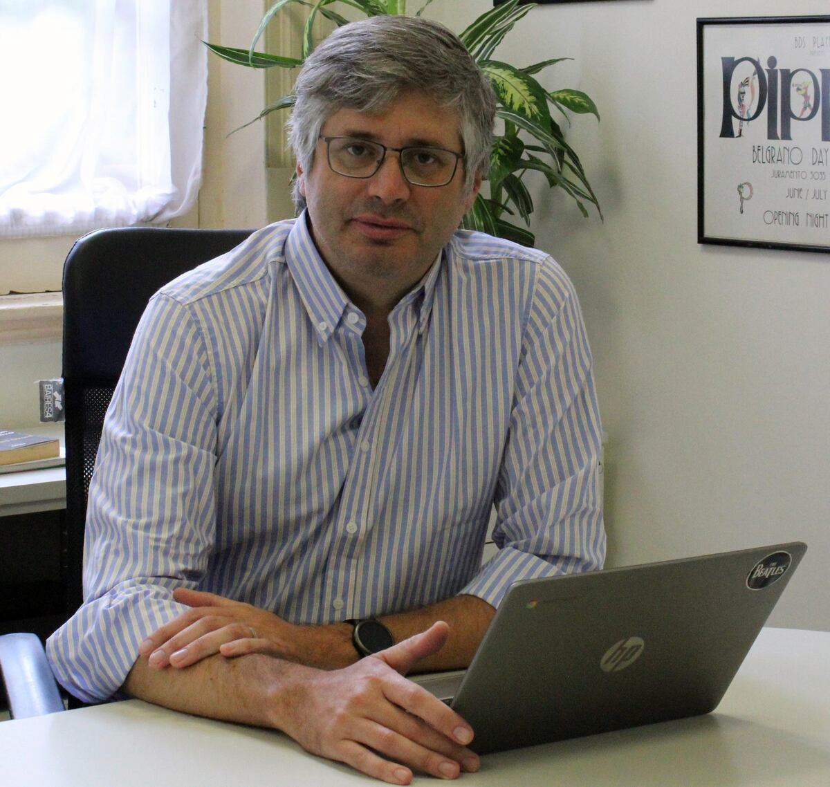Francisco Lehmann, director de Investigación y Desarrollo en Belgrano Day School