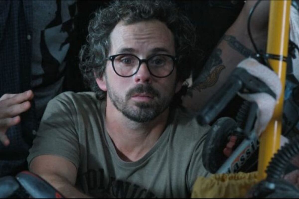Juan Pablo Regalado en "El Eternauta". (Captura)