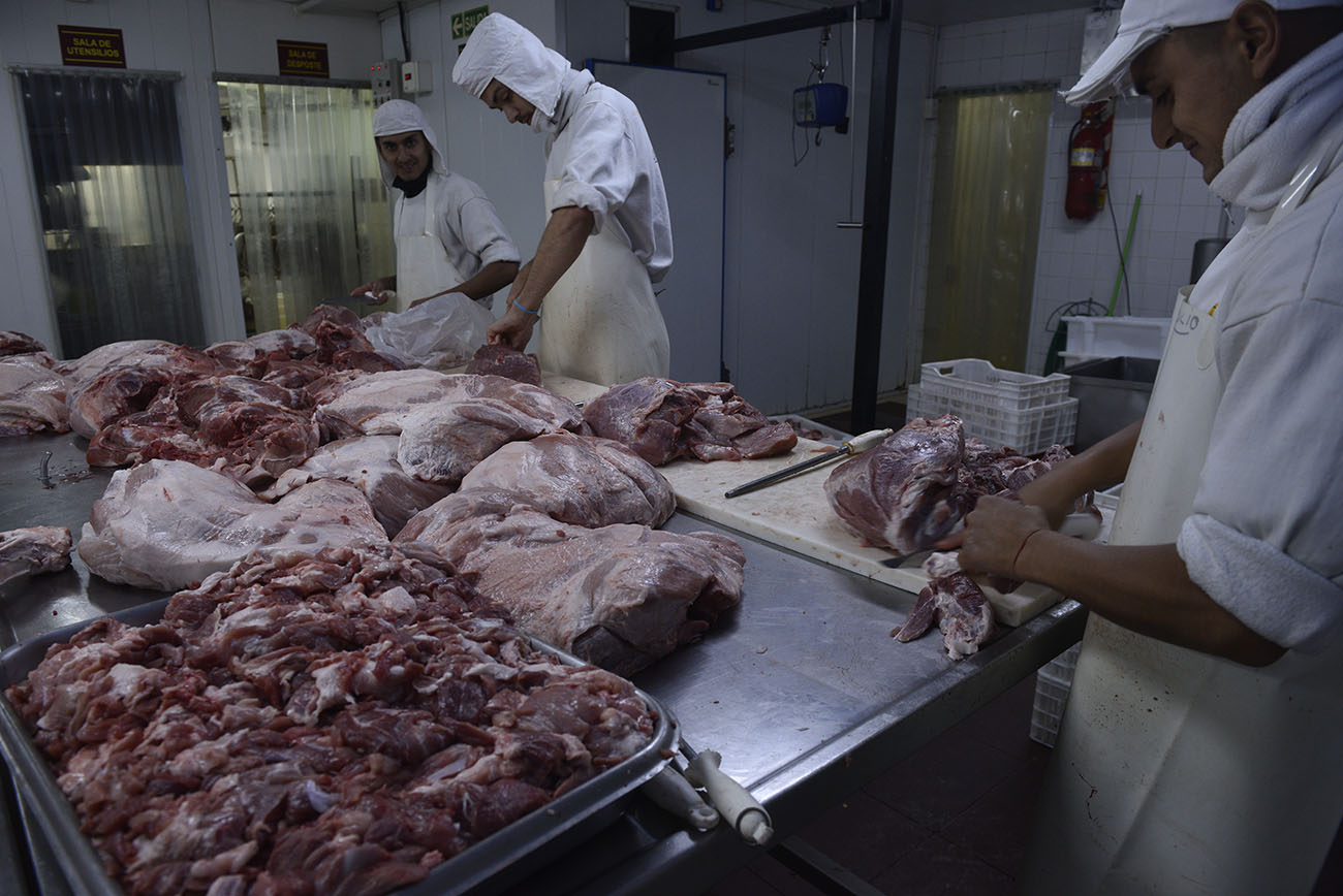 Don Ramón fábrica de Salames y encurtidos de Oncativo ( Ramiro Pereyra / La Voz)