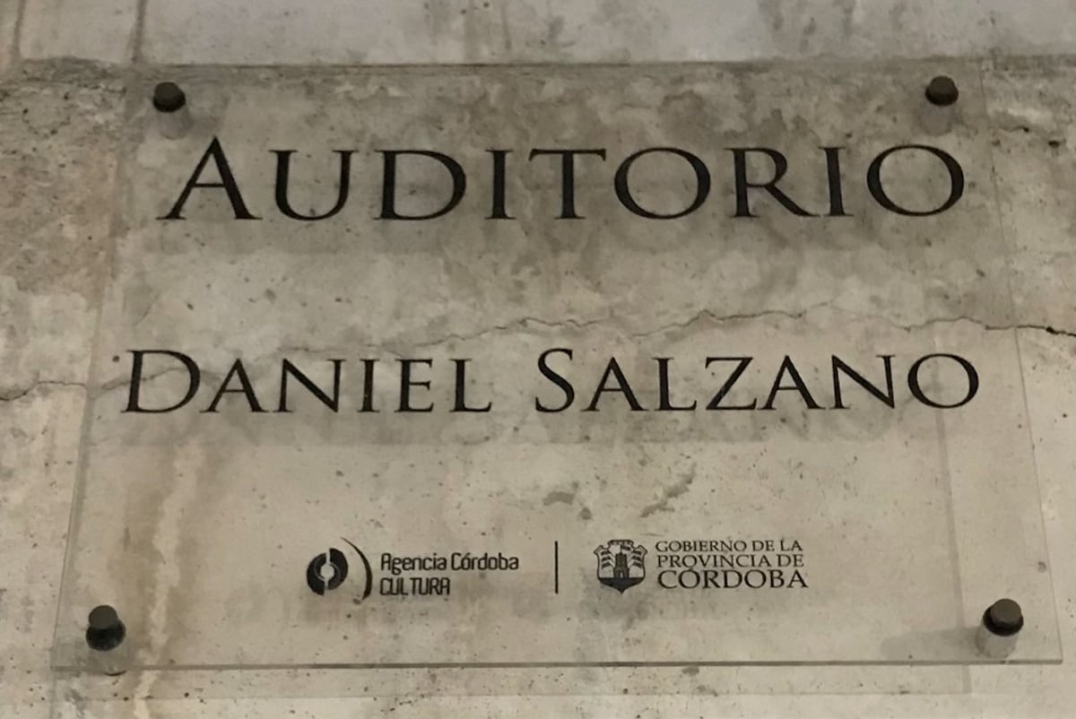 El auditorio del Centro Cultural Córdoba posee su nombre en homenaje. (Foto: Agencia Córdoba Turismo)