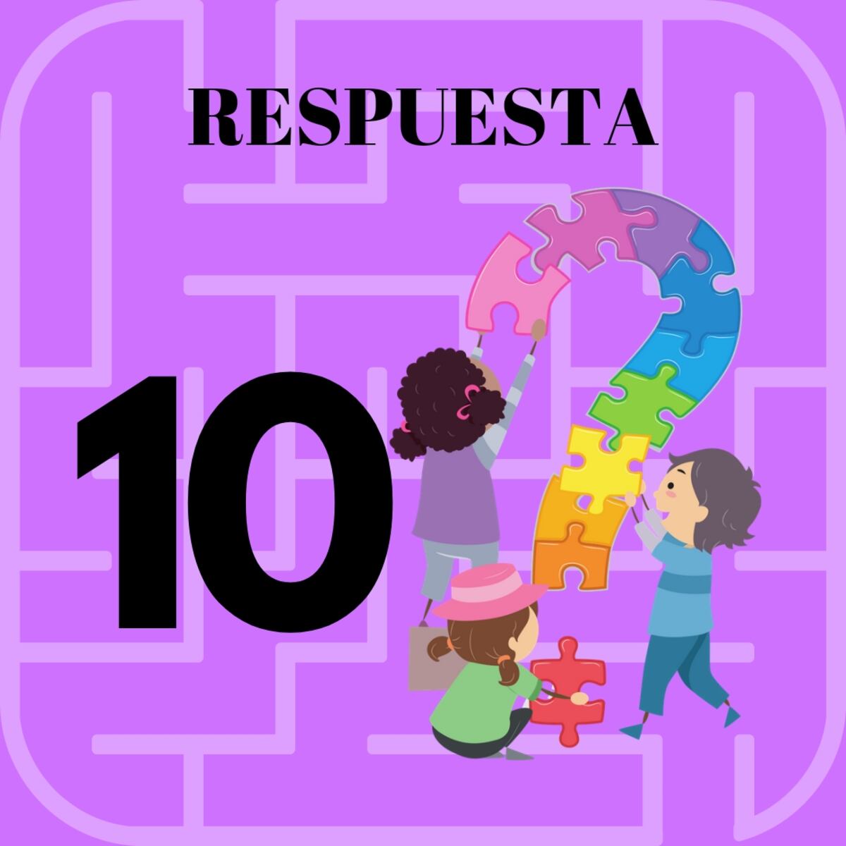 La solución del acertijo visual.