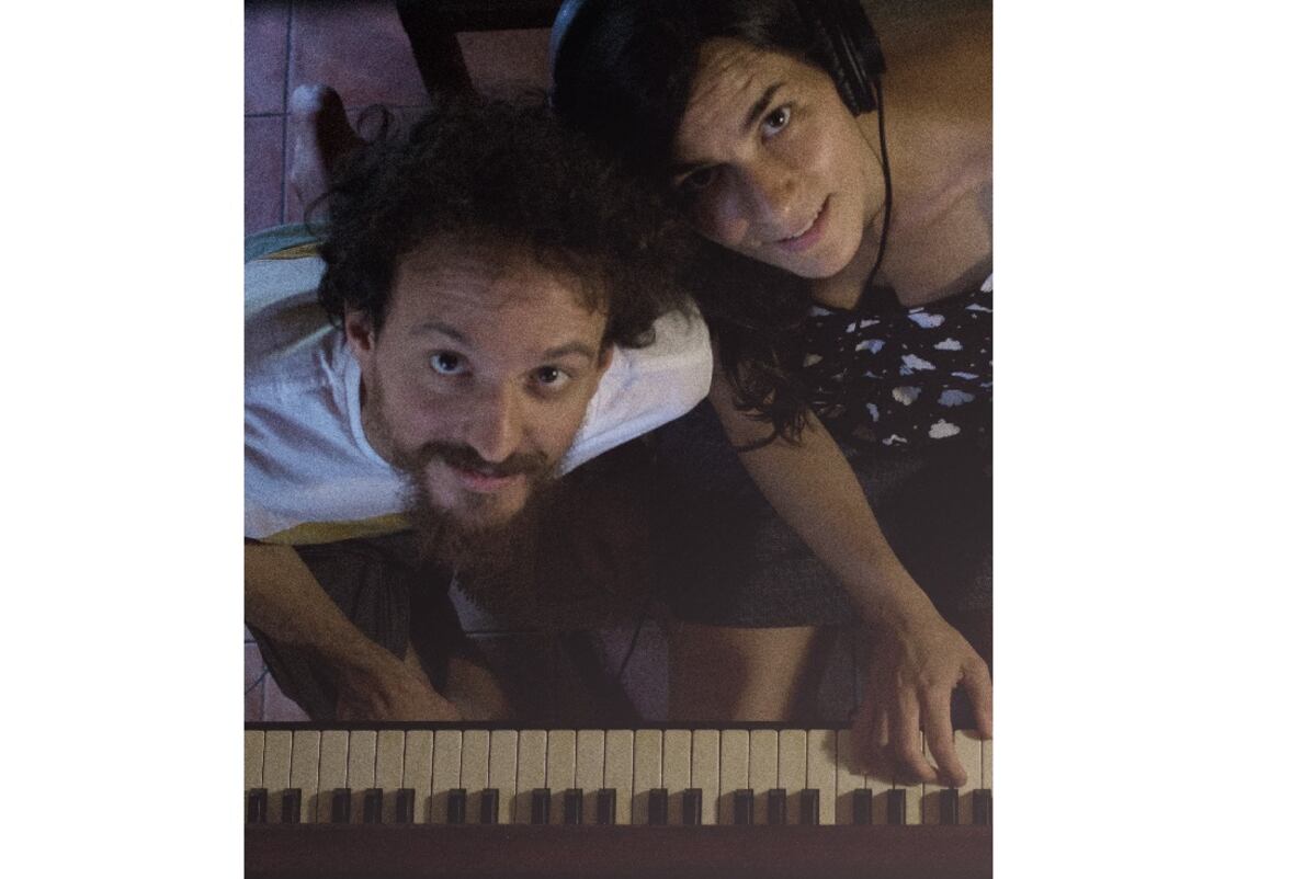 Ambos músicos trabajaron codo a codo en la producción del disco. (Gentileza Clara Presta).