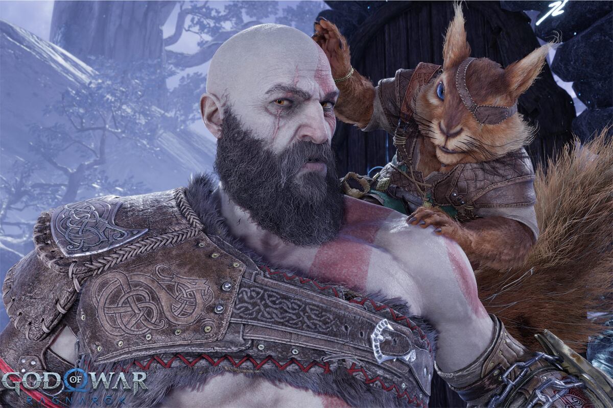 Captura de imagen del videojuego God Of War en una Playstation 5. (Prensa Playstation)