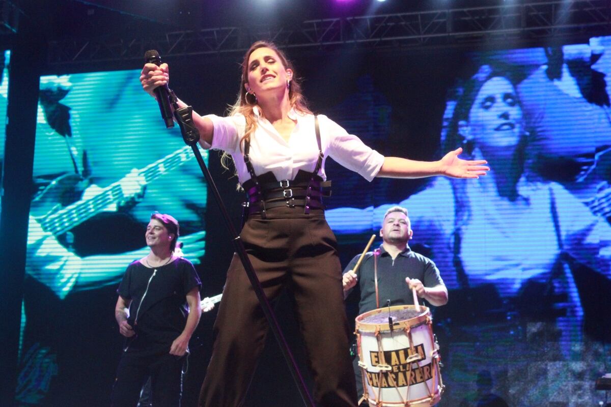 Soledad Pastorutti fue el número central de la décima noche de Jesús María 2022.(Fotos: Claudio Minoldo).