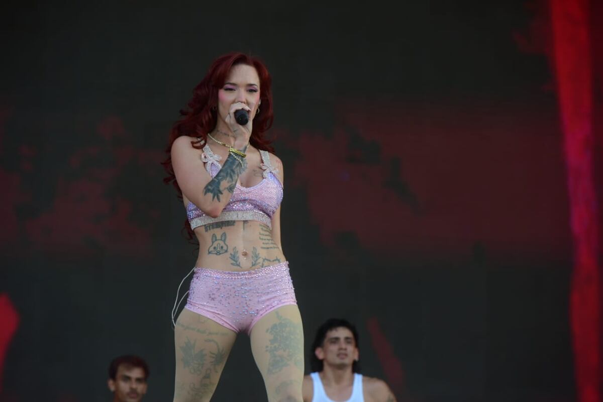 La Joaqui en el Festival Bum Bum (Imagen: Jorge Peñaranda/ La Voz)