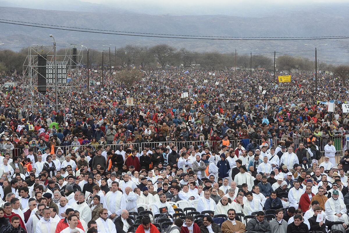 La beatificación del Cura Brochero reunió a más de 150 mil personas.