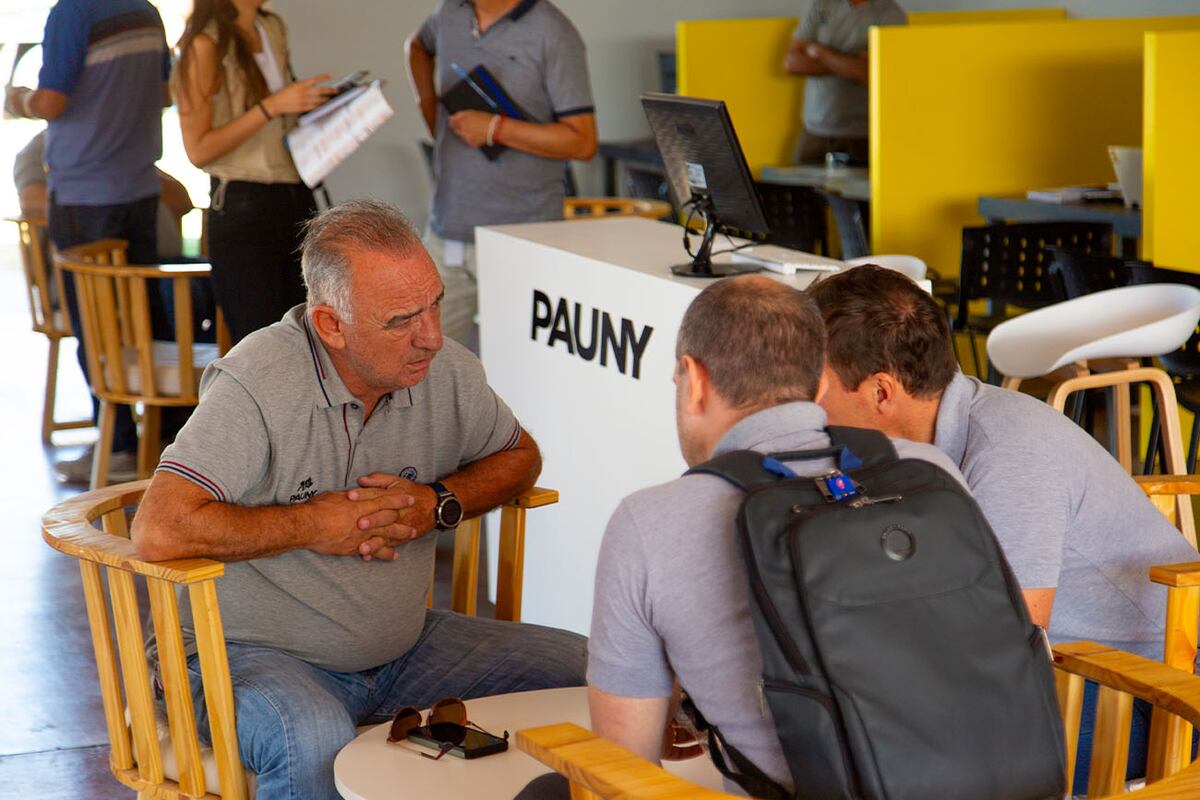 Pauny aprovechó la exposición para compartir su visión respecto al futuro de la agricultura.