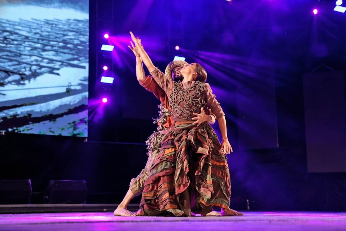 Carolina Gerez – Lucas Coliluan, ganadores como Pareja de Baile Estilizado.