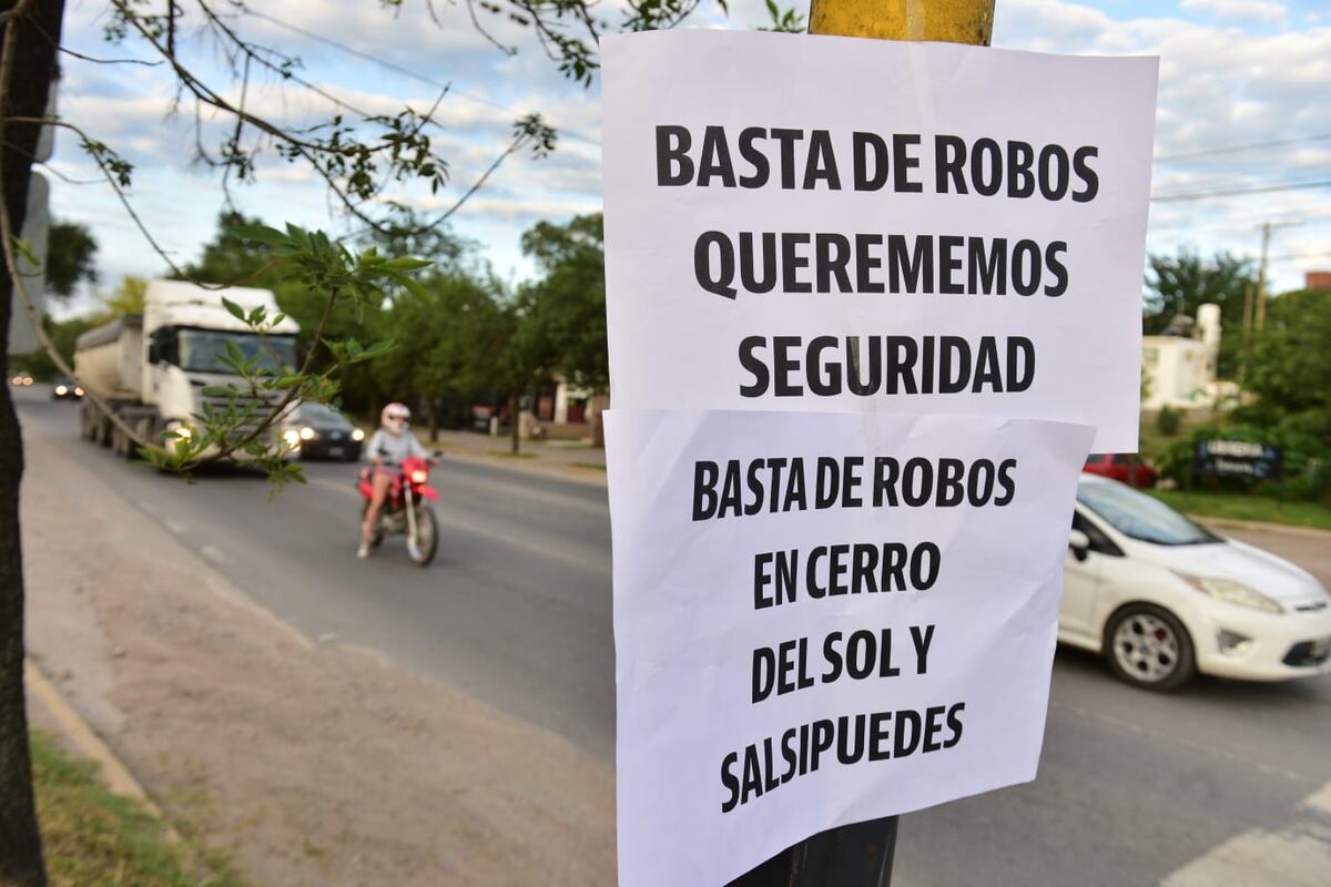 Ola de robos en Salsipuedes