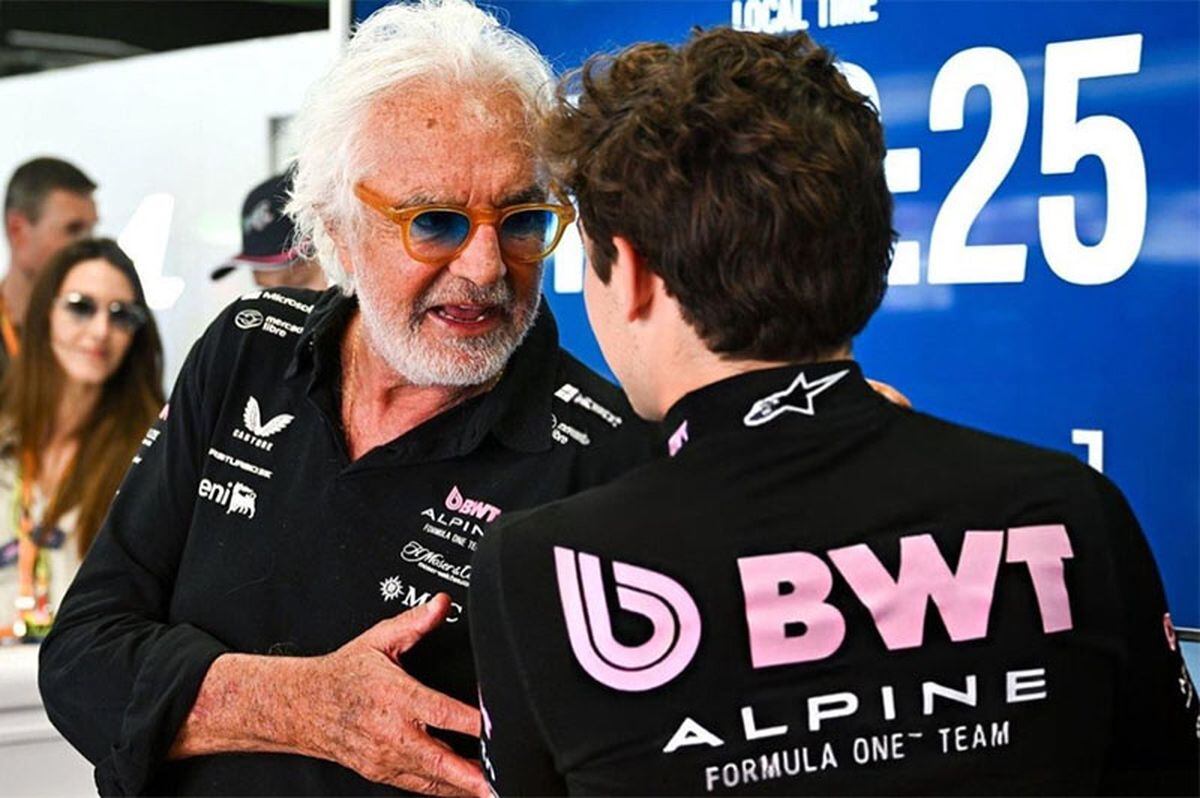 Briatore salió en defensa de los rumores que rodean a Colapinto (Alpine)
