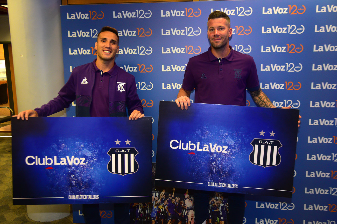 Convenio entre el Club Talleres y La Voz.
(Nicolás Bravo / La Voz)