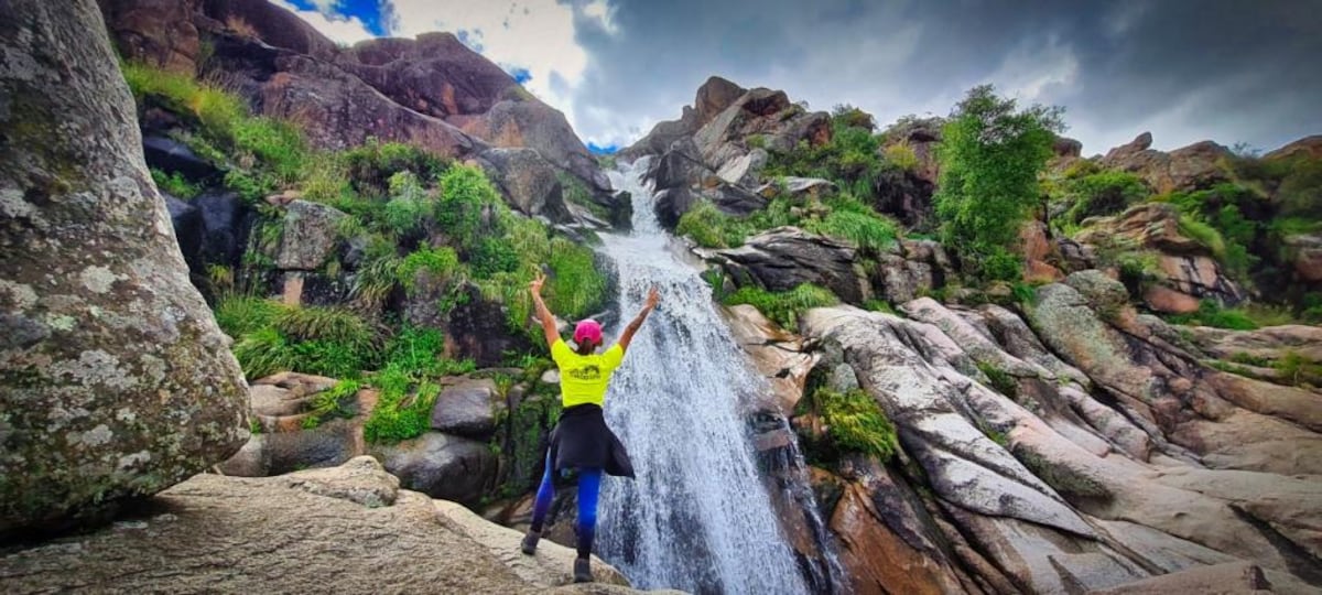 La cascada Los Cinco Saltos, en Traslasierra, un lugar para descubrir. (Foto: Agencia Córdoba Turismo)
