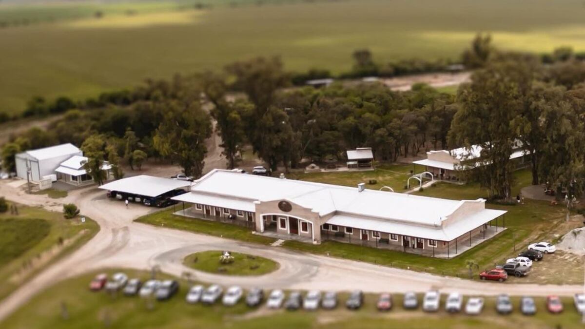 El ya existente hotel rural Nono Luigi, en Oncativo.