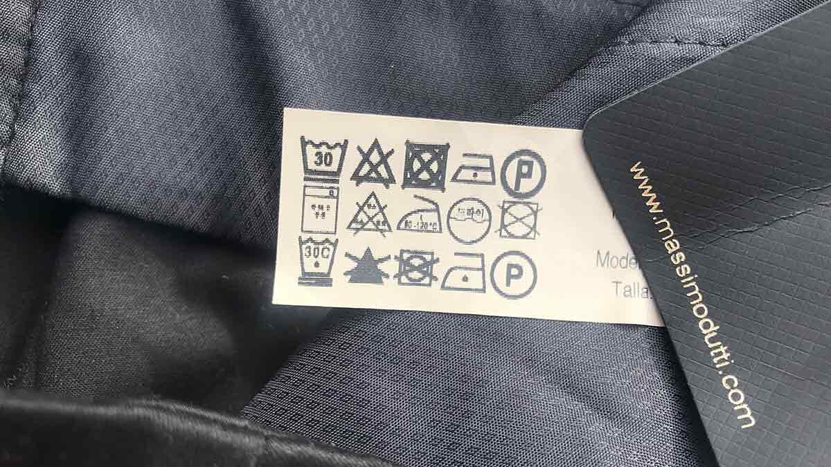El significado real de los símbolos de las etiquetas de la ropa