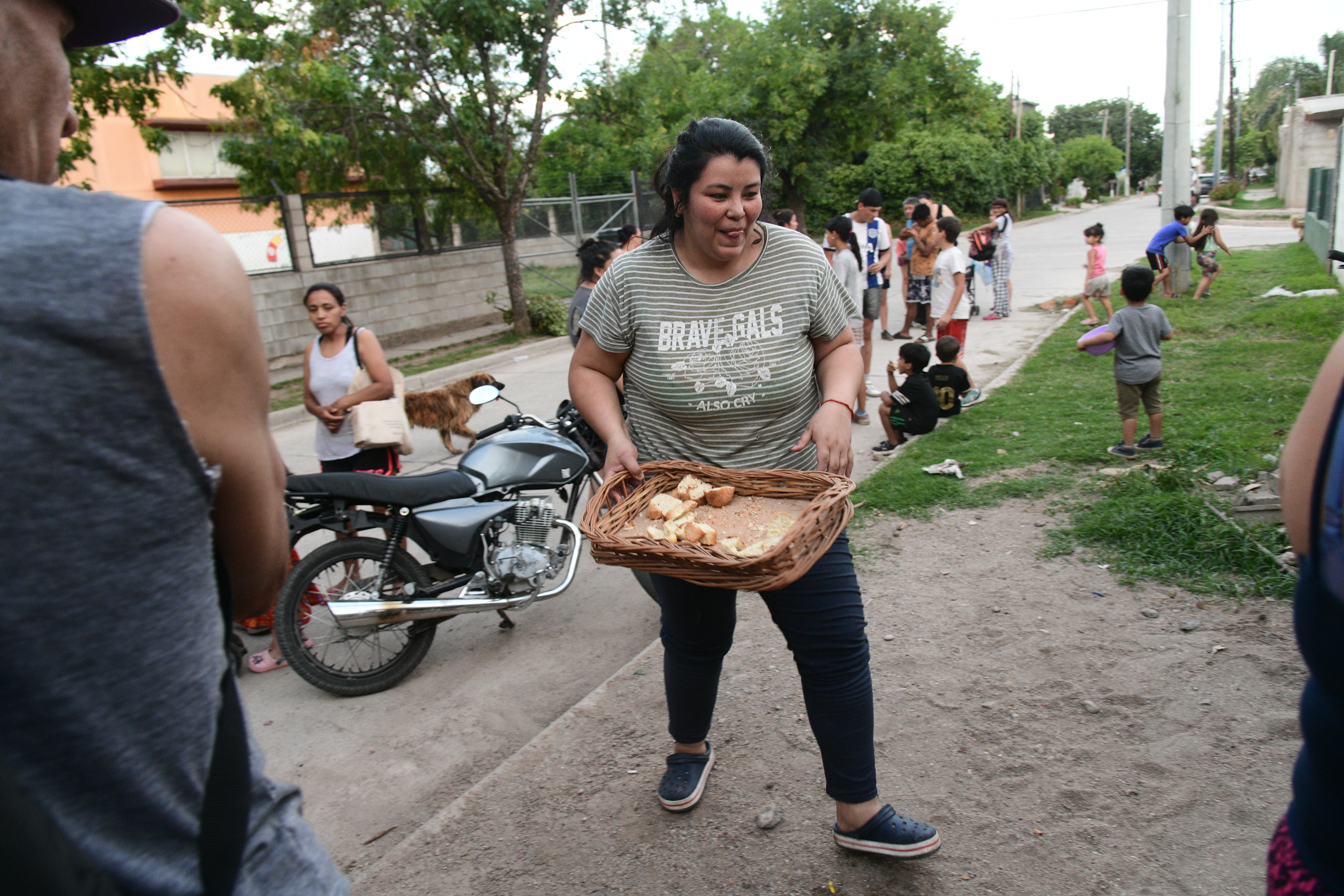 Pinedo: si no hay un estallido social es porque existen los comedores que contienen. (Javier Ferreyra / La Voz)