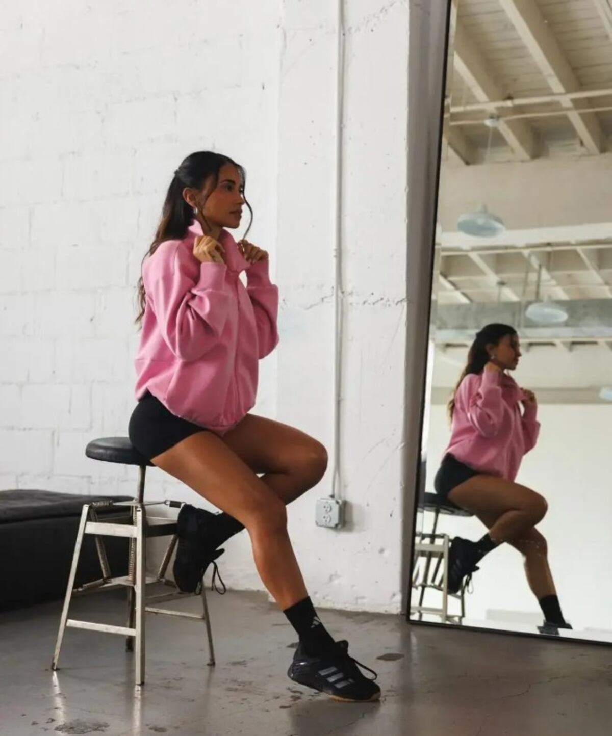Antonela Rocuzzo se llevó todas las miradas con un look fitness a pura tendencia