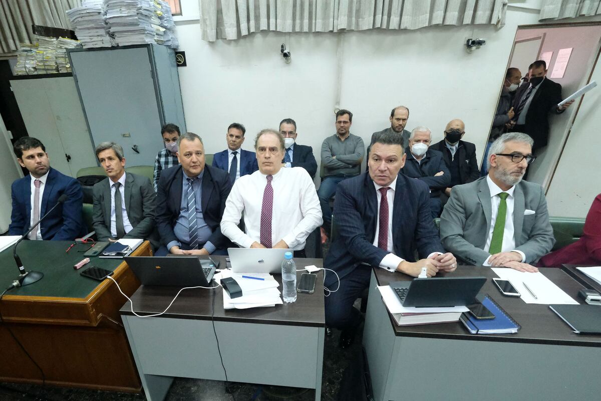El juicio a los presuntos coimeros. (Télam)