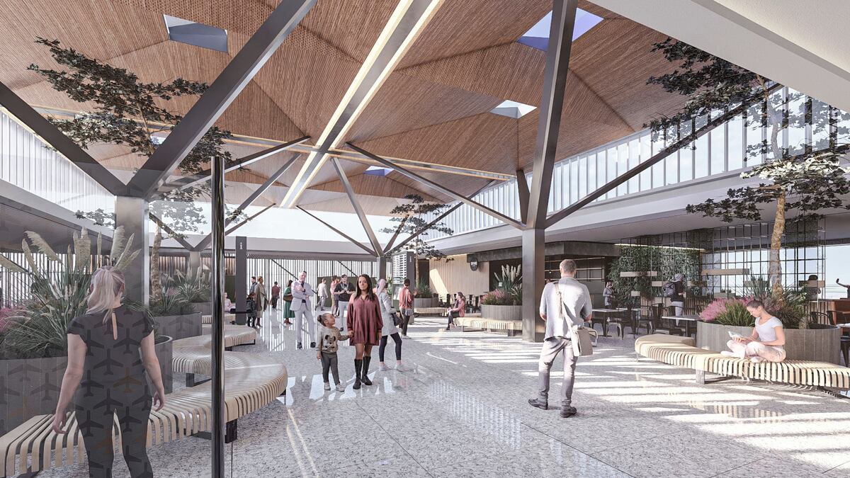Así se verá el Aeropuerto Córdoba con la nueva ampliación proyectada. (Aeropuertos Argentina)
