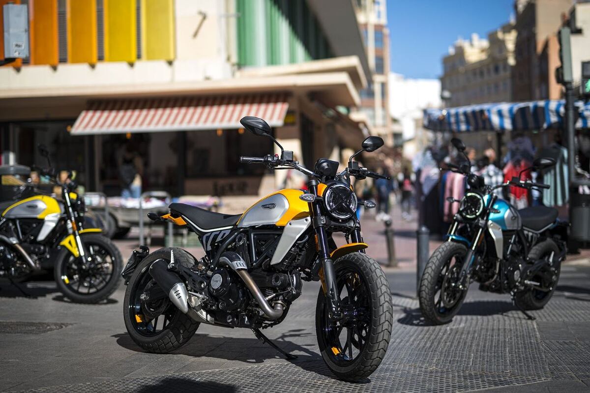 Ducati Scrambler.