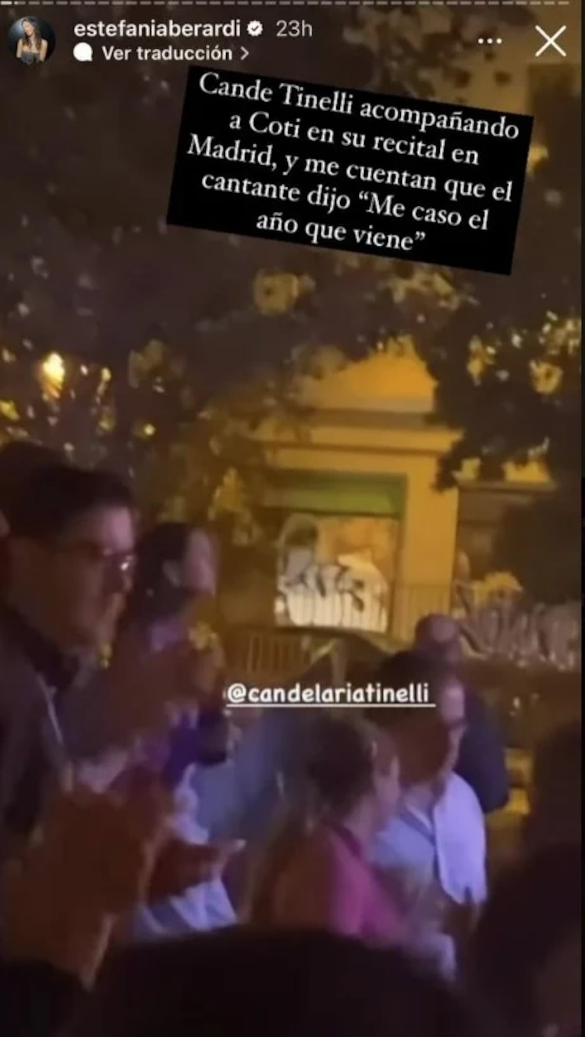 Coti Sorokin anunció que se casa con Cande Tinelli (Captura de pantalla)