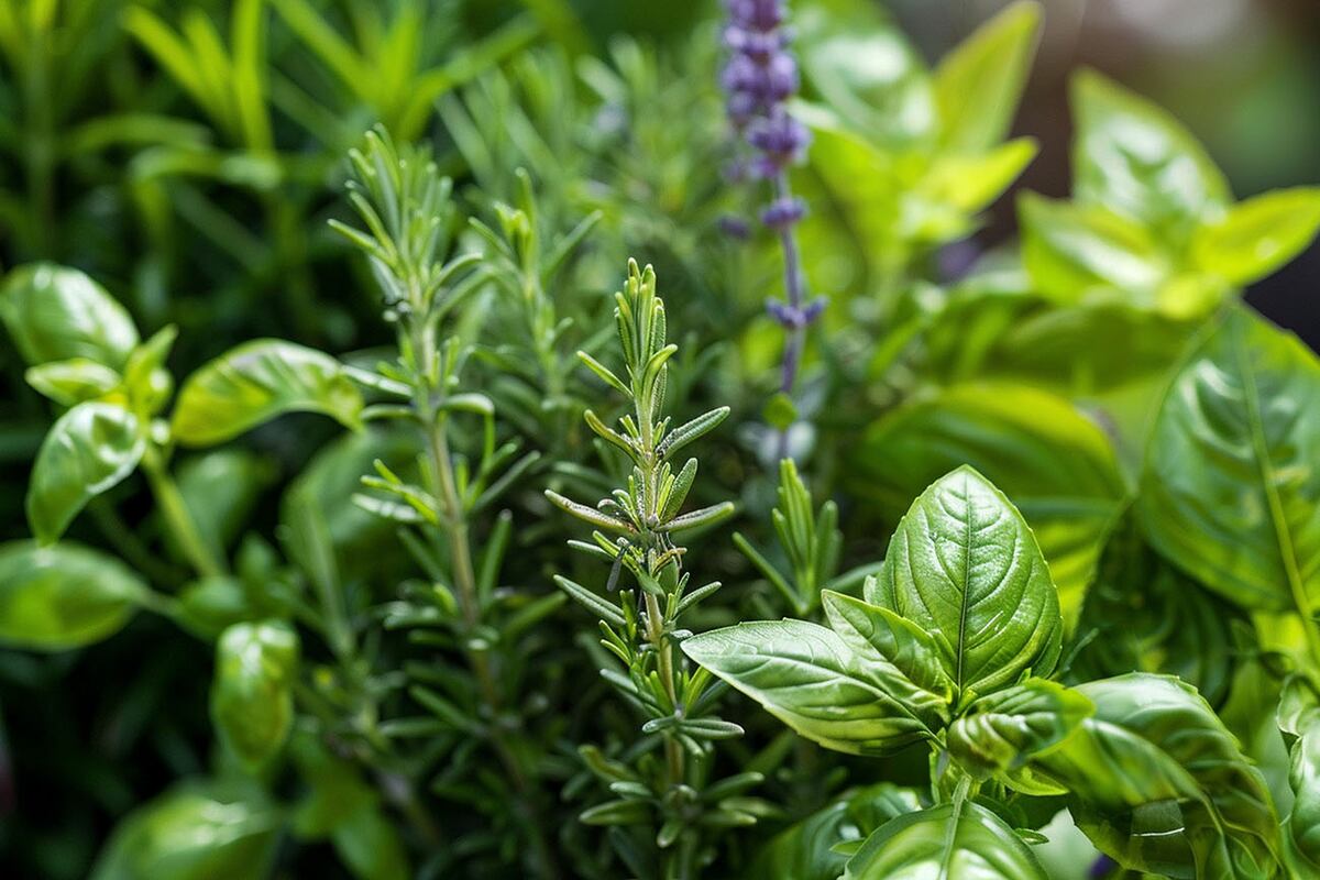 Las aromáticas son plantas esenciales para el funcionamiento de la huerta.