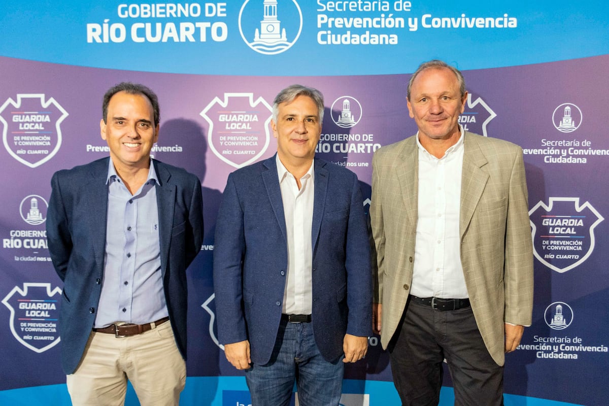 Presentación de la Guardia Local de Prevención de Río Cuarto. (Municipalidad de Río Cuarto)