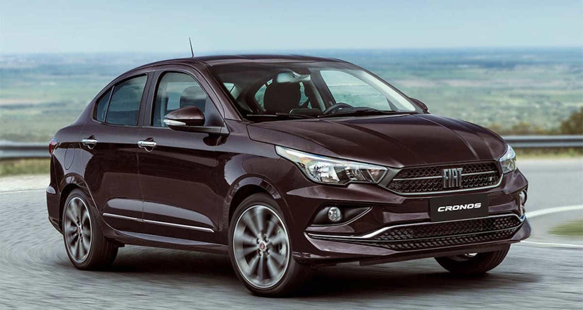 El Fiat Cronos Atractive 1.3 litros ($ 2.873.400) tuvo un incremento del 40 por ciento en lo que va de 2022.