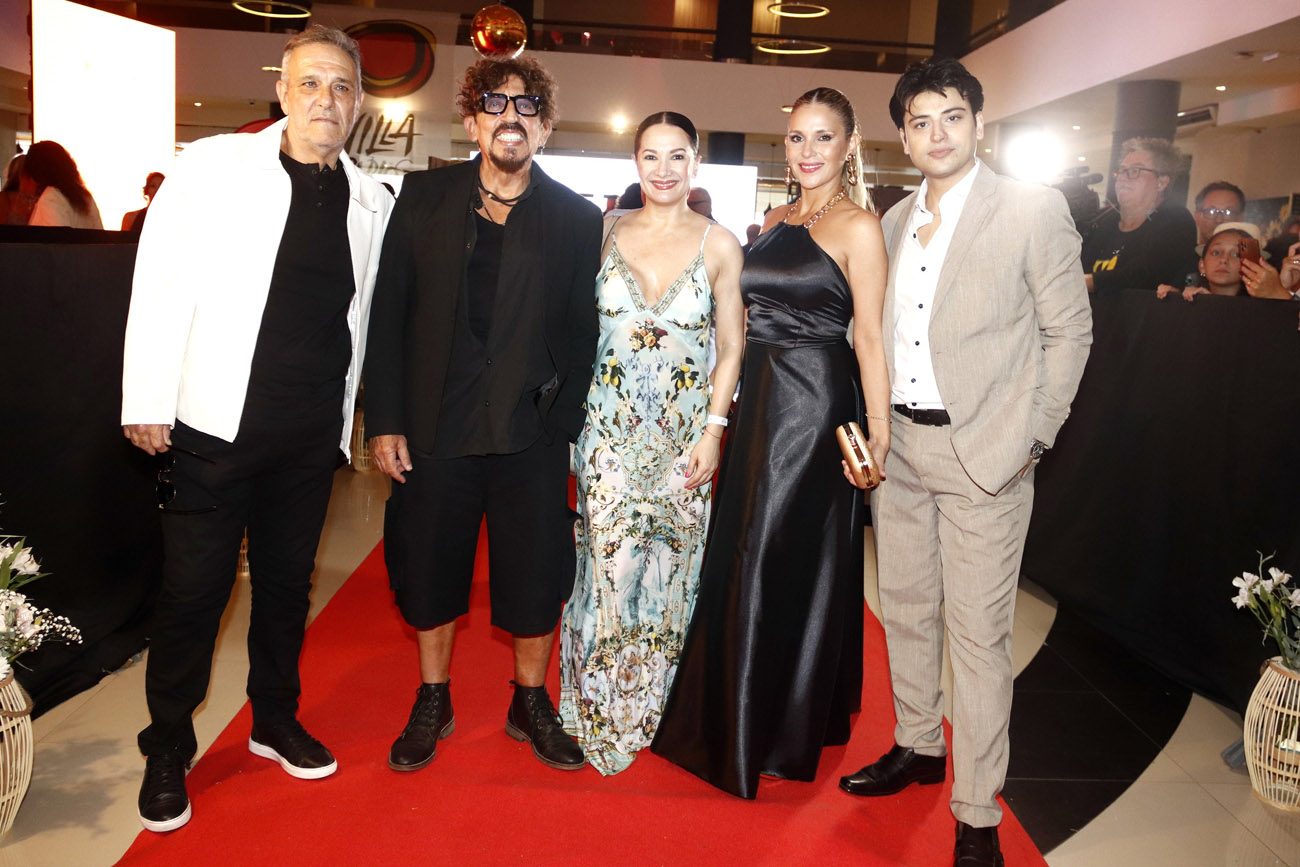 La alfombra roja en la entrega de los Premios Carlos 2026 en Carlos Paz.  (La Voz)