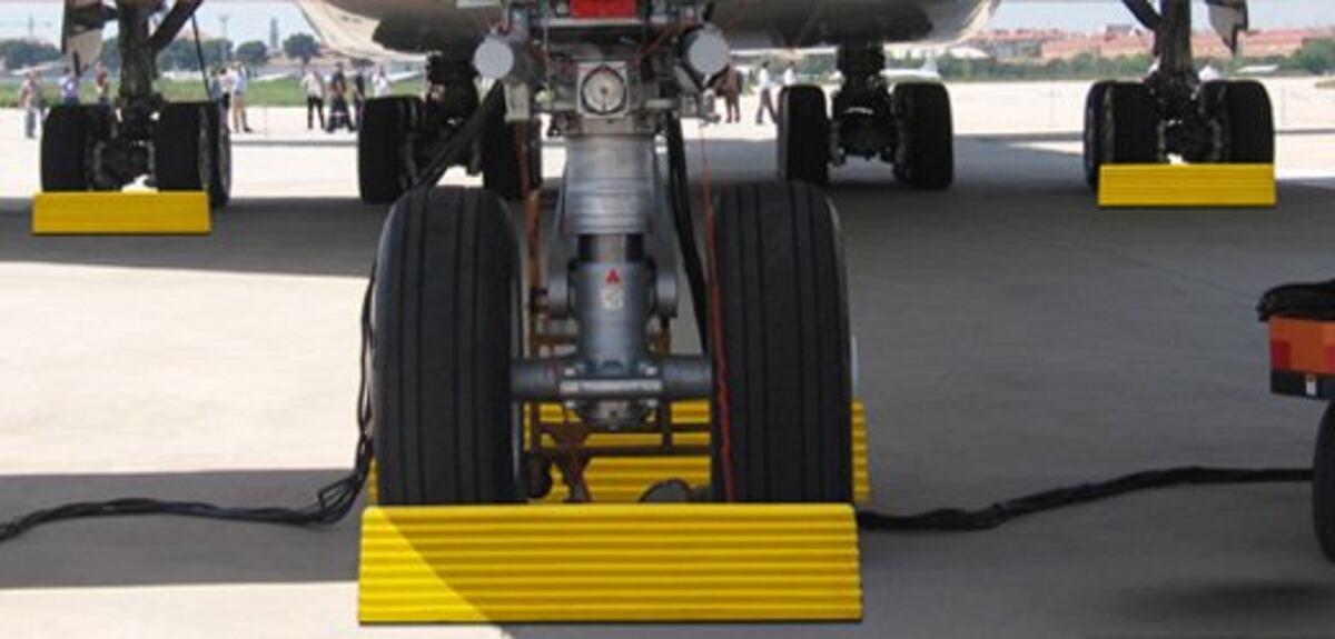 Traba para aviones.